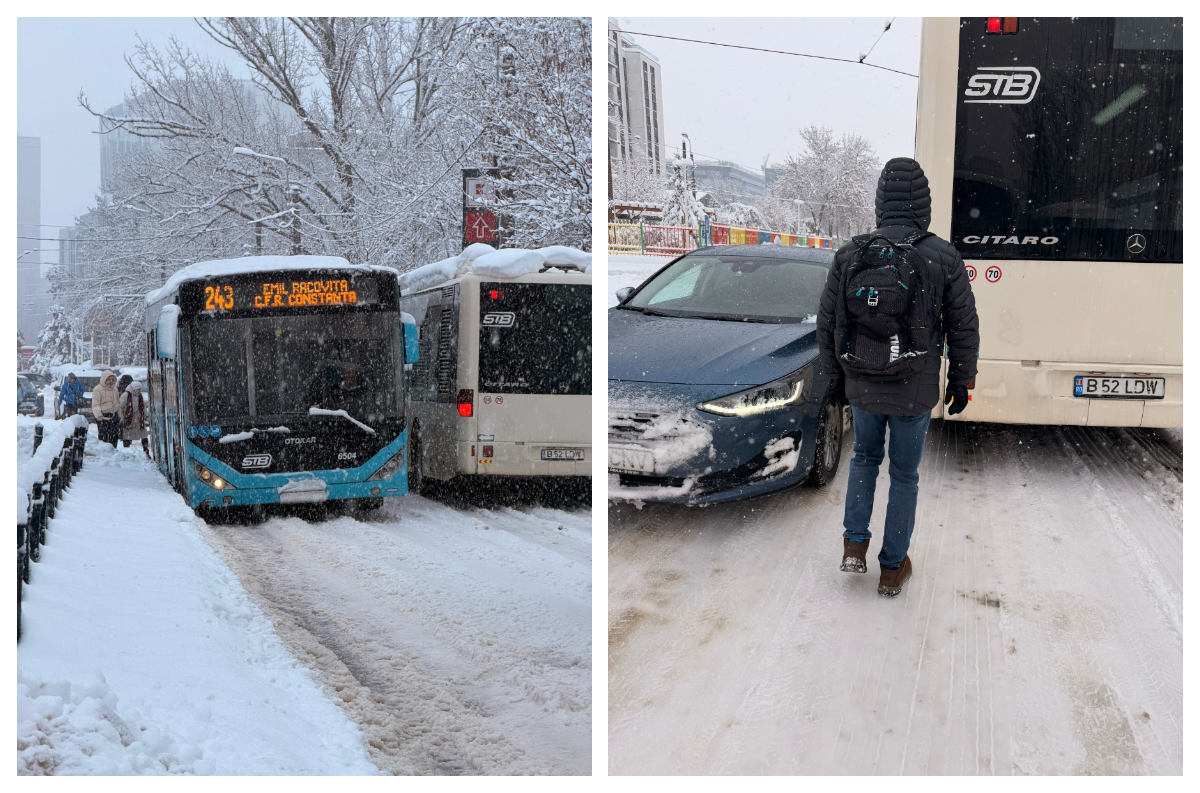 Când va mai ninge în București. Date de ultimă oră de la meteorologi despre ultima ninsoare în Capitală