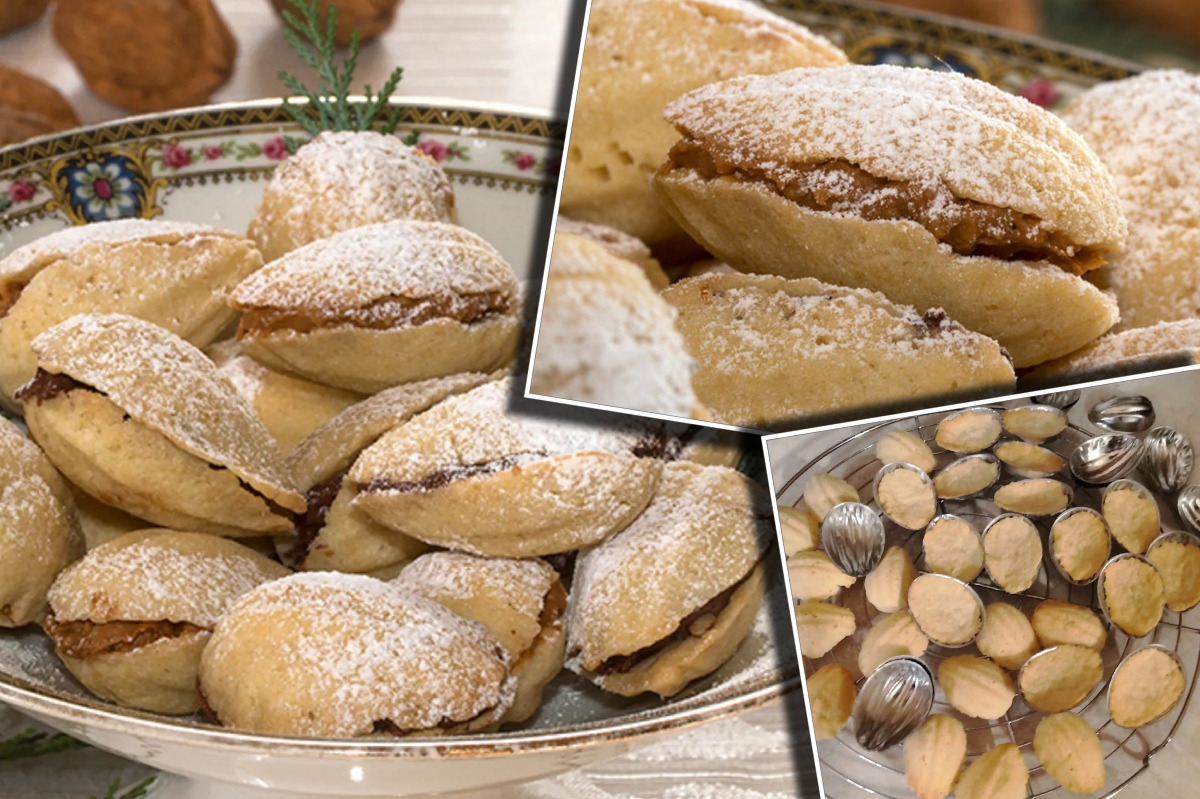 Nuci umplute cu cremă de ciocolată, desertul irezistibil care aduce un strop de eleganță pe orice masă festivă