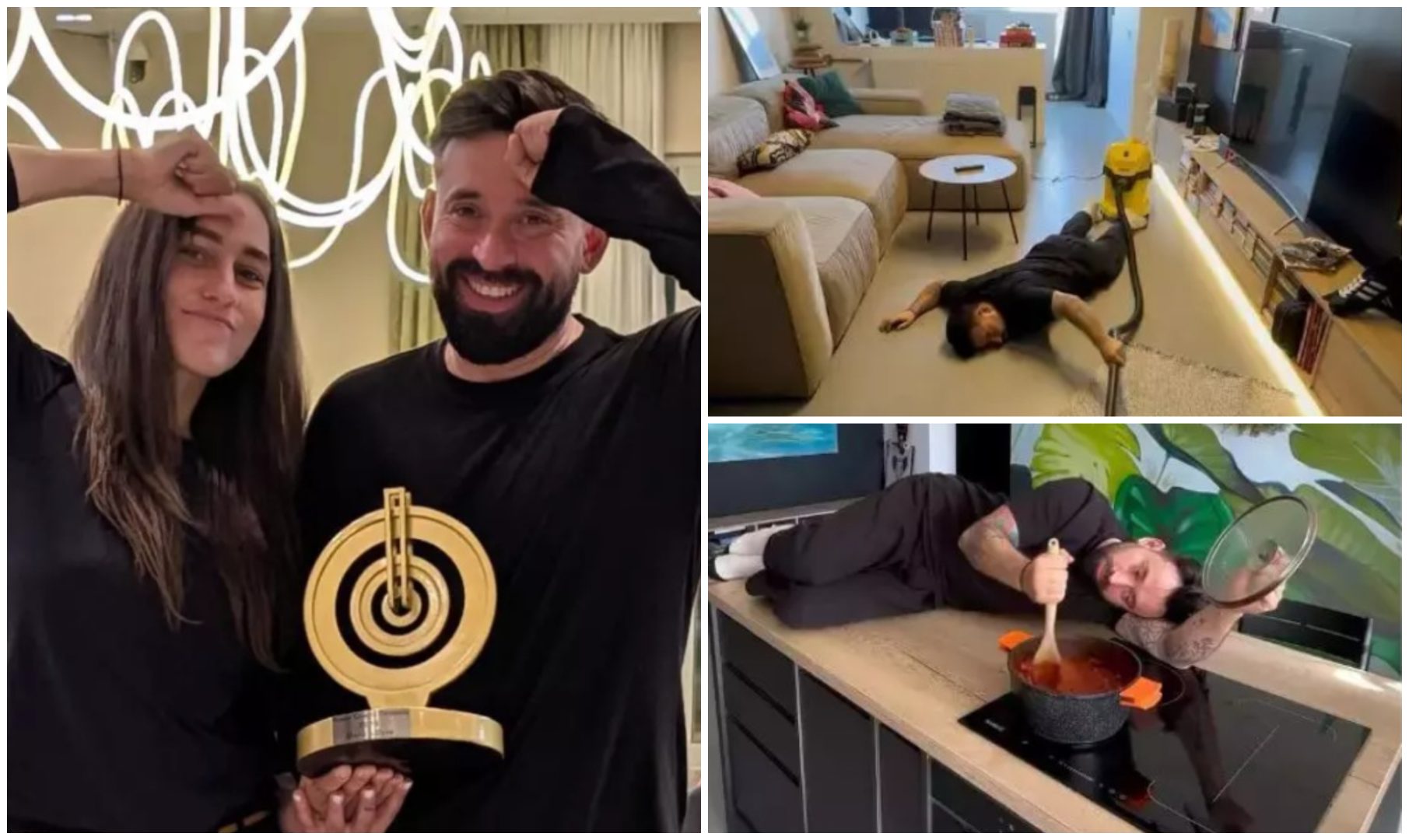 FOTO Cum arată apartamentul în care locuiesc Oase și Maria Pitică, câștigătorii de la Power Couple România 2026