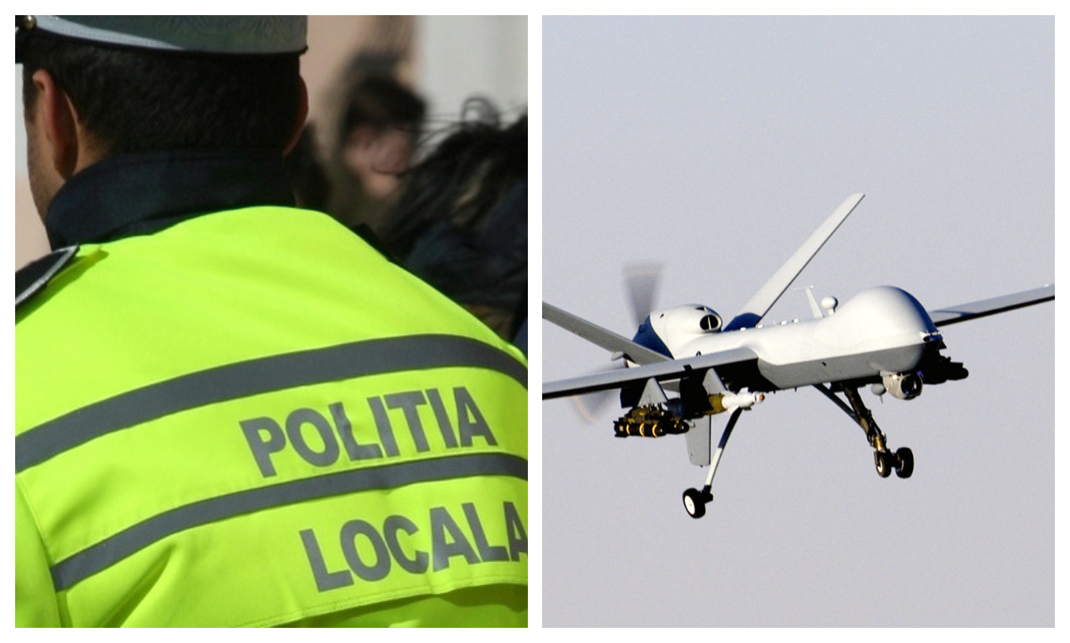 Polițiștii vânează construcțiile ilegale cu drona. Au fost date amenzi uriașe.