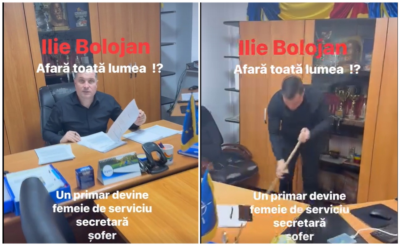 Efectul concedierilor lui Bolojan. Primarii dau cu mătura, devin femeie de serviciu, secretară și șofer: „O primărie nu este un SRL în care administratorul poate face totul singur” VIDEO