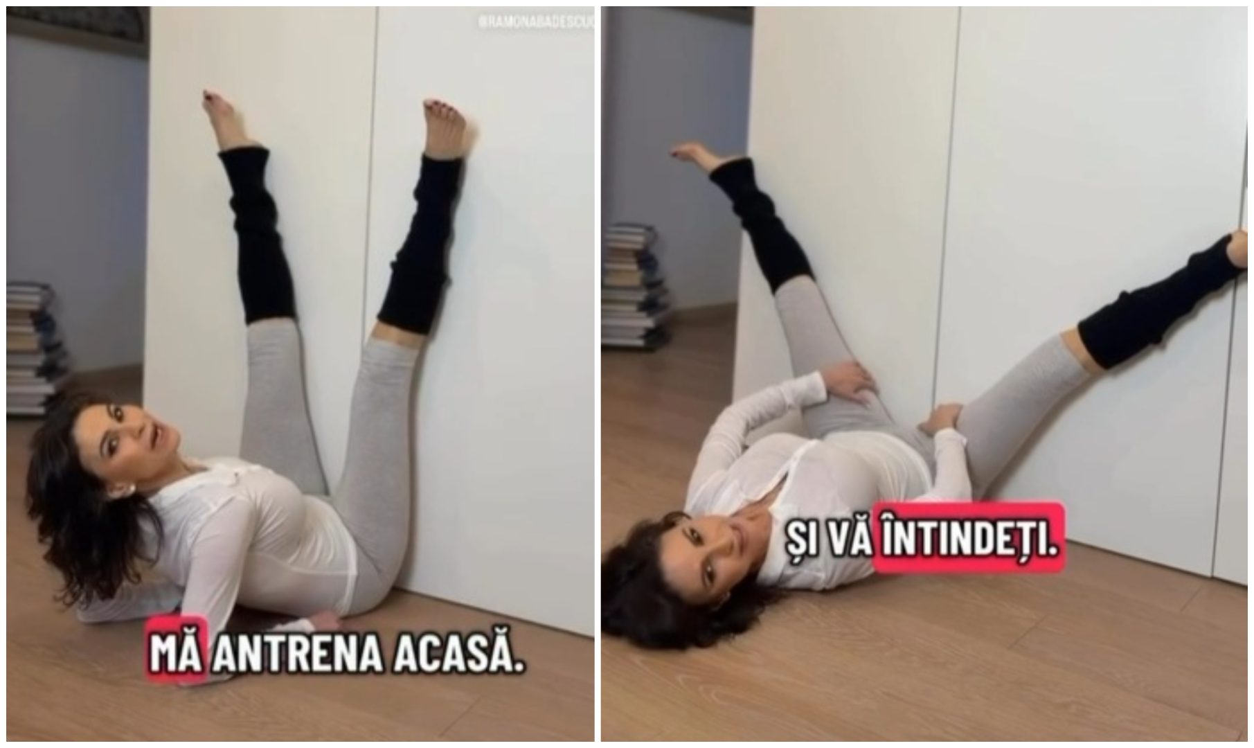 Ramona Bădescu are o flexibiliate impresionantă la 57 de ani. Vedeta a postat imaginile pe Internet: „Trebuie neapărat să faceți streching”