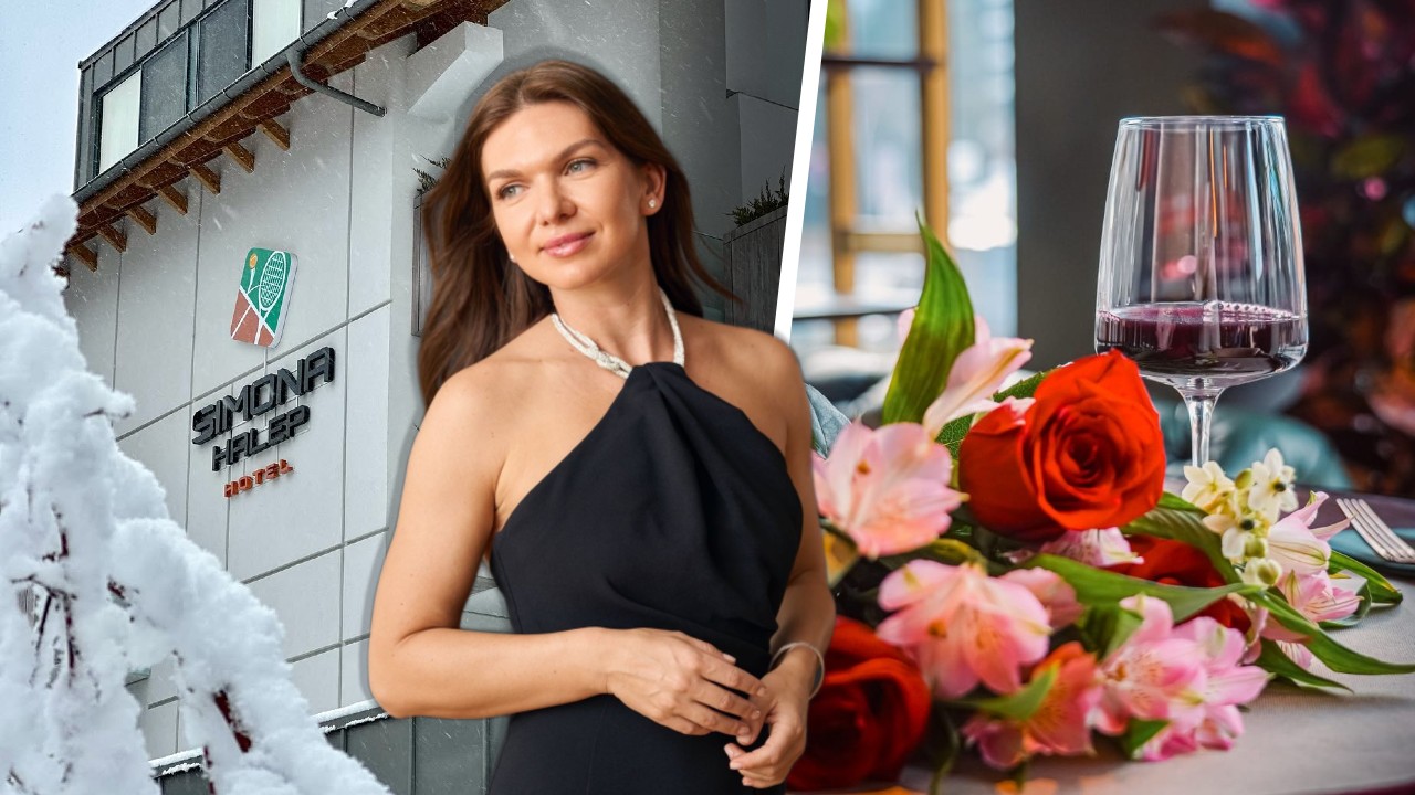Ce ofertă are Simona Halep pentru femeile care vor să petreacă de 8 martie în hotelul său din Poiana Brașov. Ce conține meniul de cinci stele