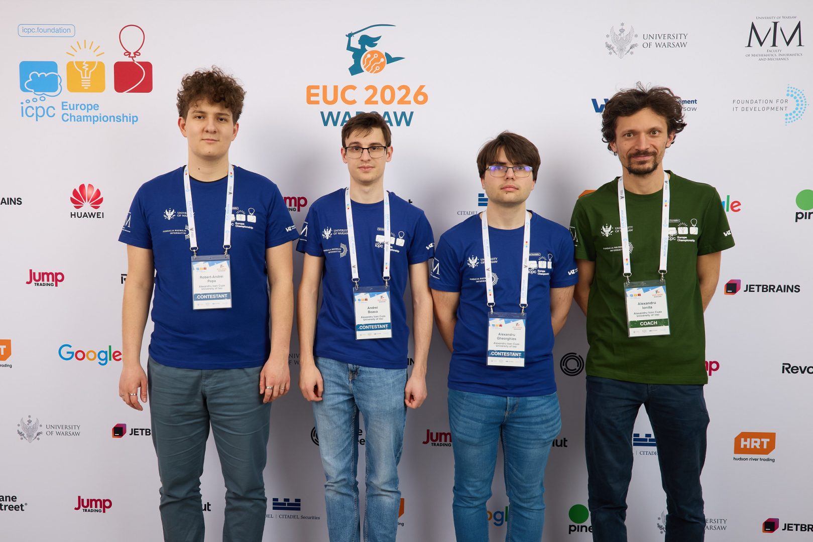 Trei studenți români au devenit campioni europeni la programare. Echipa din Iași s-a calificat în Finala Mondială, din Dubai