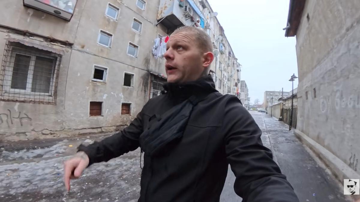 Cât de periculos este să te plimbi prin Ferentari. Reacția unui vlogger olandez care a mers la pas prin cartier – VIDEO