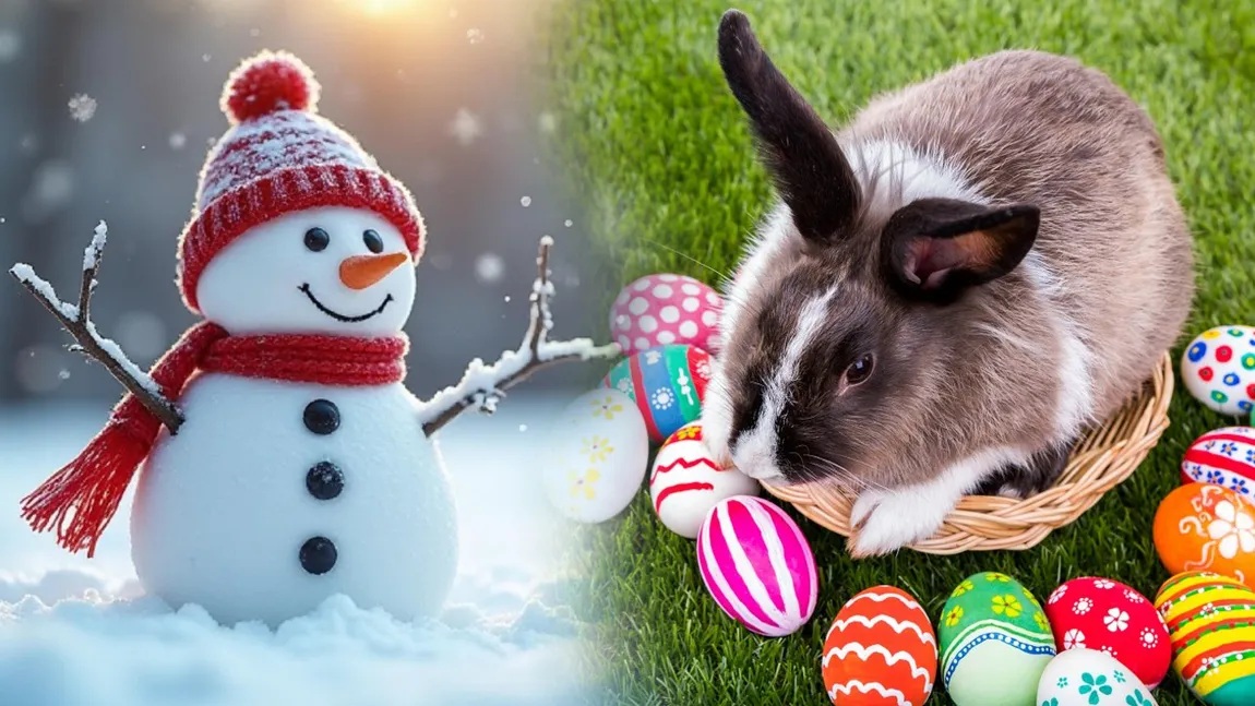 Iarna din februarie schimbă prognoza meteo. Cum va fi vremea de Paște 2026, potrivit AccuWeather