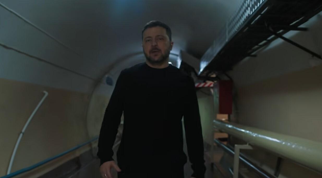 VIDEO Volodimir Zelenski a prezentat buncărul imens de unde a coordonat războiul împotriva Rusiei. Ce dotări are şi unde se află