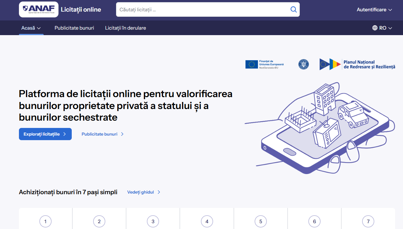 ANAF a lansat o platformă online pentru vânzarea bunurilor confiscate. Primele produse: mașini de lux și ceasuri scumpe