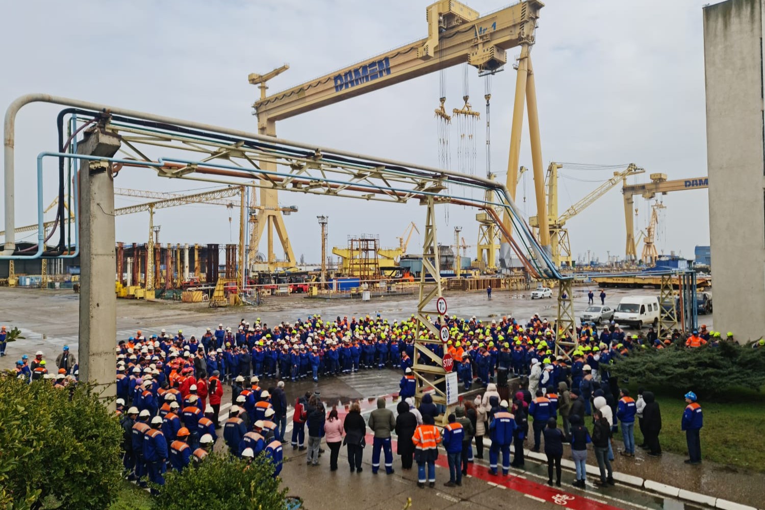 Faliment la Şantierul naval Mangalia, mii de oameni rămân pe drumuri înainte de Paşti