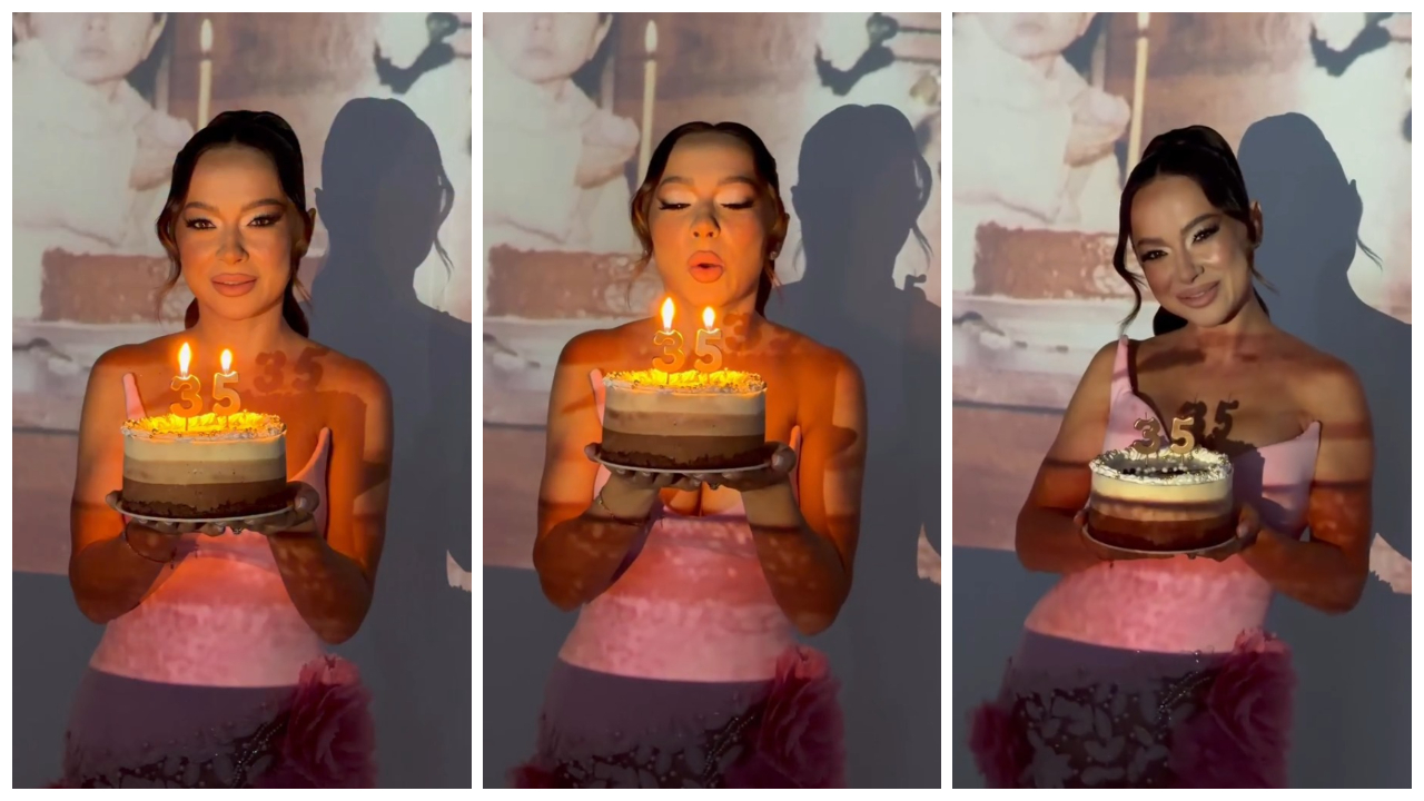 Vlăduța Lupău a împlinit 35 de ani. Artista, sărbătorită cu tort și surprize emoționante: „N-am venit degeaba pe lumea asta!”