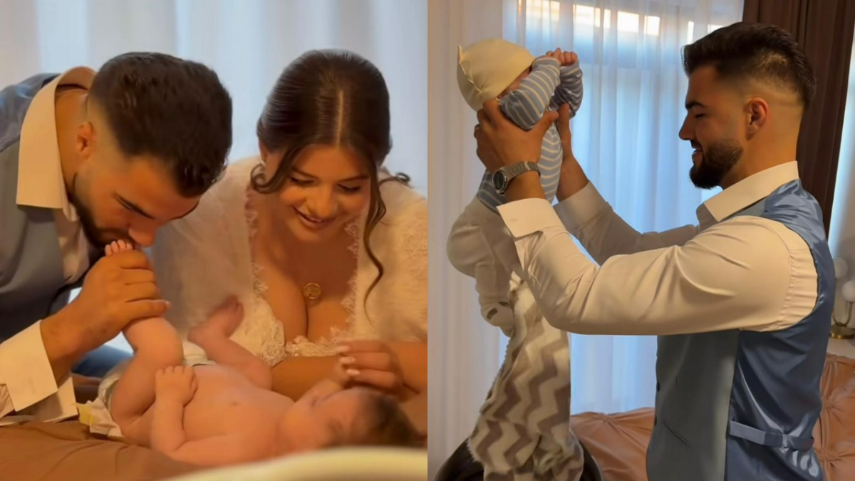 Momente emoționante pentru familia Sterp: David a fost binecuvântat! De ce au ales părinții să nu-și boteze fiul: „Așa cum este scris în Biblie”