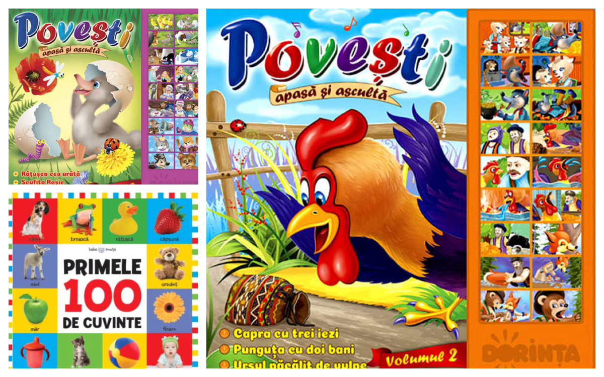 Cărţile interactive, tot mai importante în dezvoltarea copiilor în primii ani de viaţă