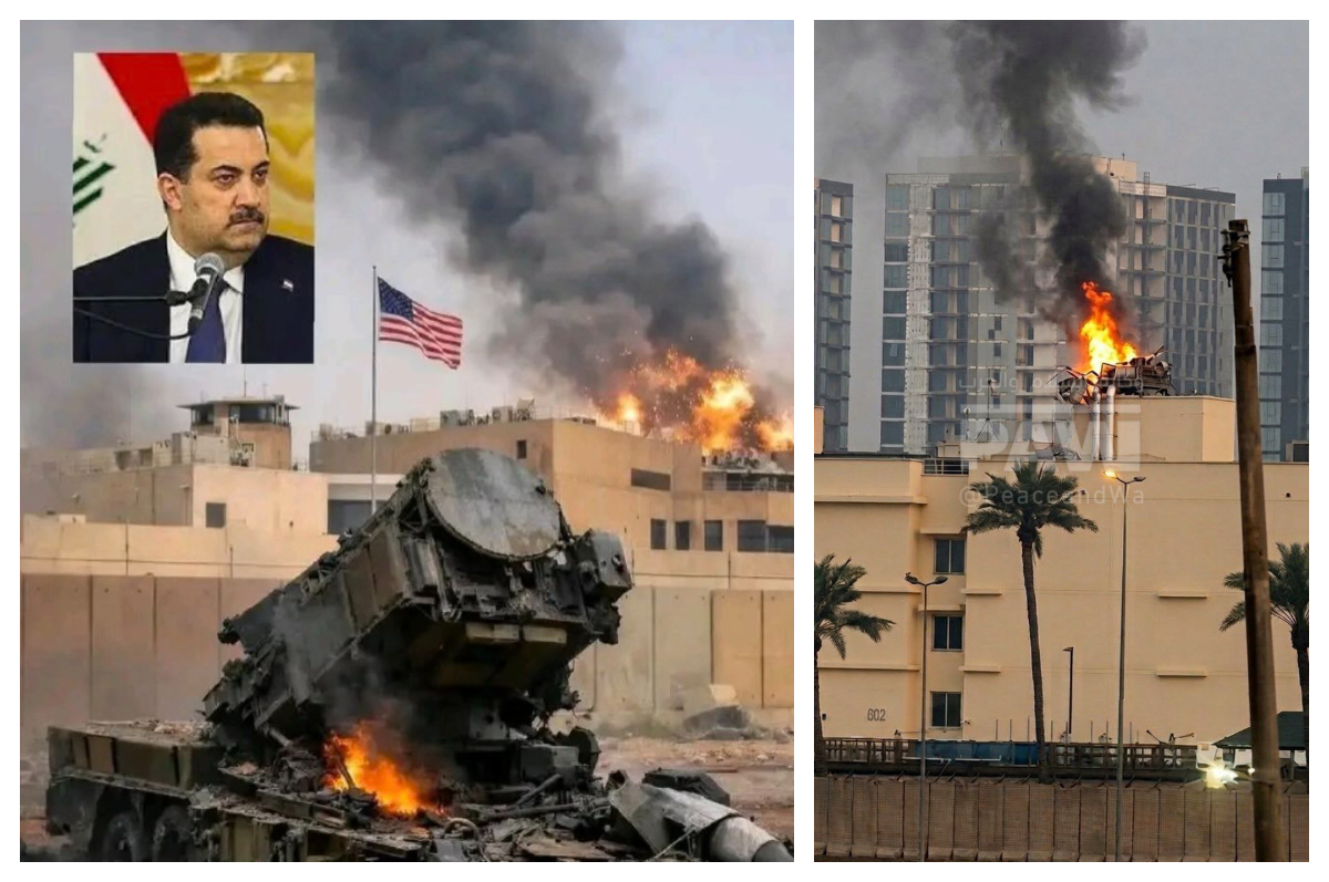 Ambasada SUA din Irak, vizată de drone şi rachete. Statele din Golf cer SUA să neutralizeze definitiv Iranul VIDEO