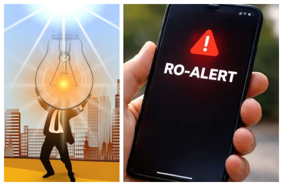 ANRE trimite Ro-alert consumatorilor să mai stingă becurile. Alerta va veni pe telefon!