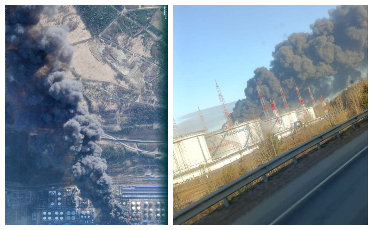 Marea Baltică în flăcări: porturile din Rusia, care asigură 40% din exportul de petrol, atacate de Ucraina