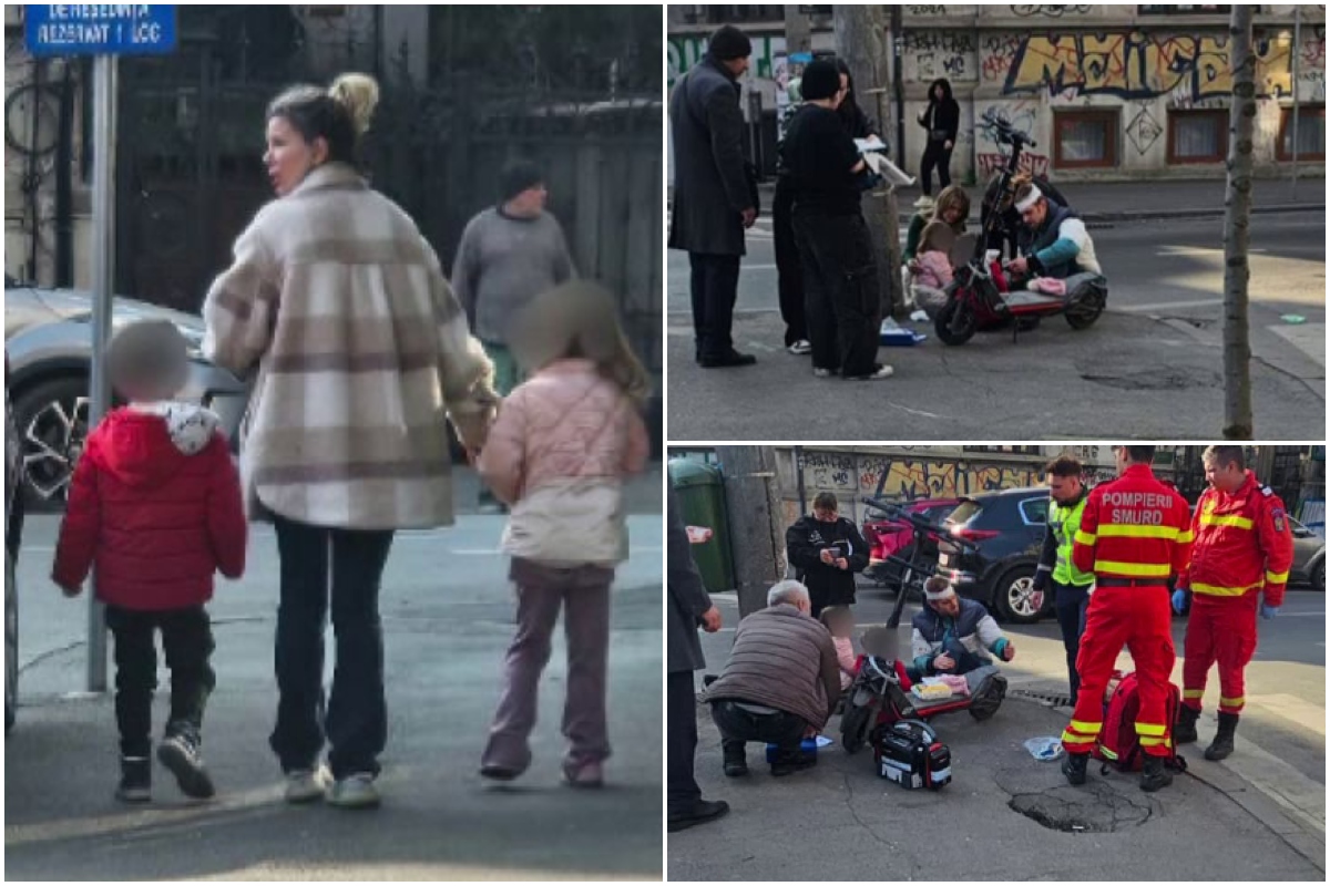 Ilan Laufer, implicat într-un accident. Fostul ministru se afla pe trotinetă împreună cu gemenii săi, care au fost azvârliți pe caldarâm