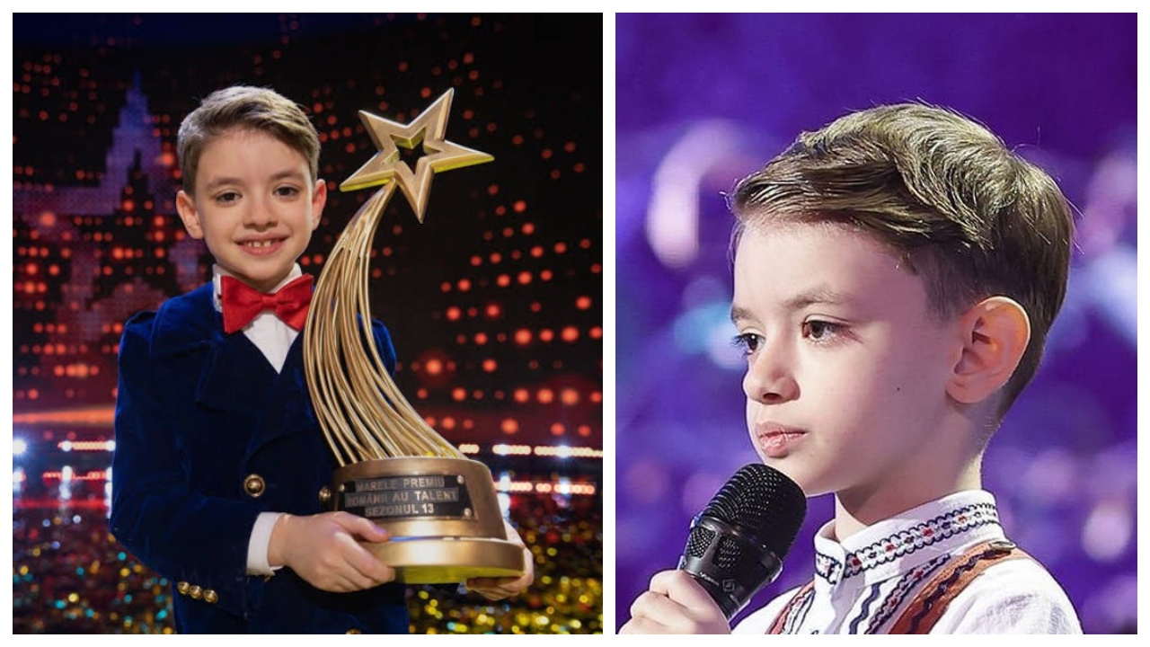Ce face și cum arată astăzi Rareș Prisăcariu, micuțul recitator care câștiga ”Românii au talent” în 2023. Super-ocupat la doar 10 ani!