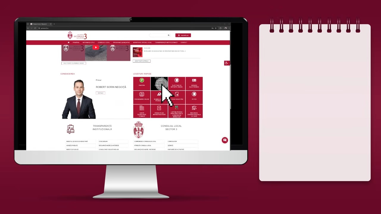 Primăria Sectorului 3 lansează portalul online pentru impozite și taxe locale. Semnătura electronică, oferită gratuit cetățenilor