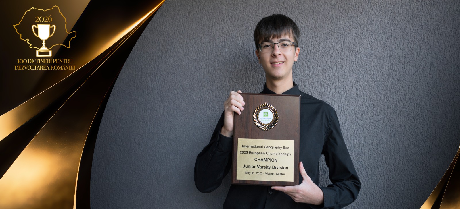 Un puşti pune România pe harta lumii. David Crăciun, unul dintre cei mai buni elevi din lume la georgrafie, ne reprezintă la Mondiale