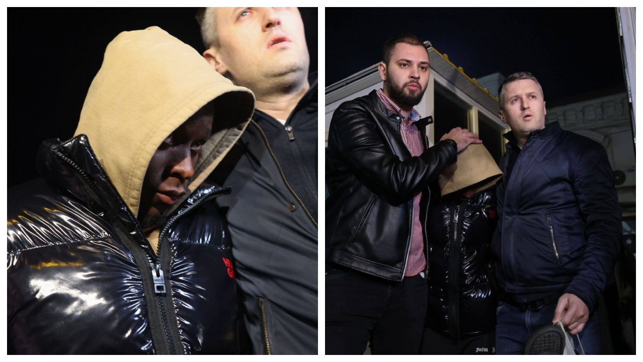 Primele imagini de la accidentul în care a fost implicat Kader Keita. Fotbalistul de la Rapid este acuzat că a accidentat o femeie pe trecerea de pietoni și a fugit