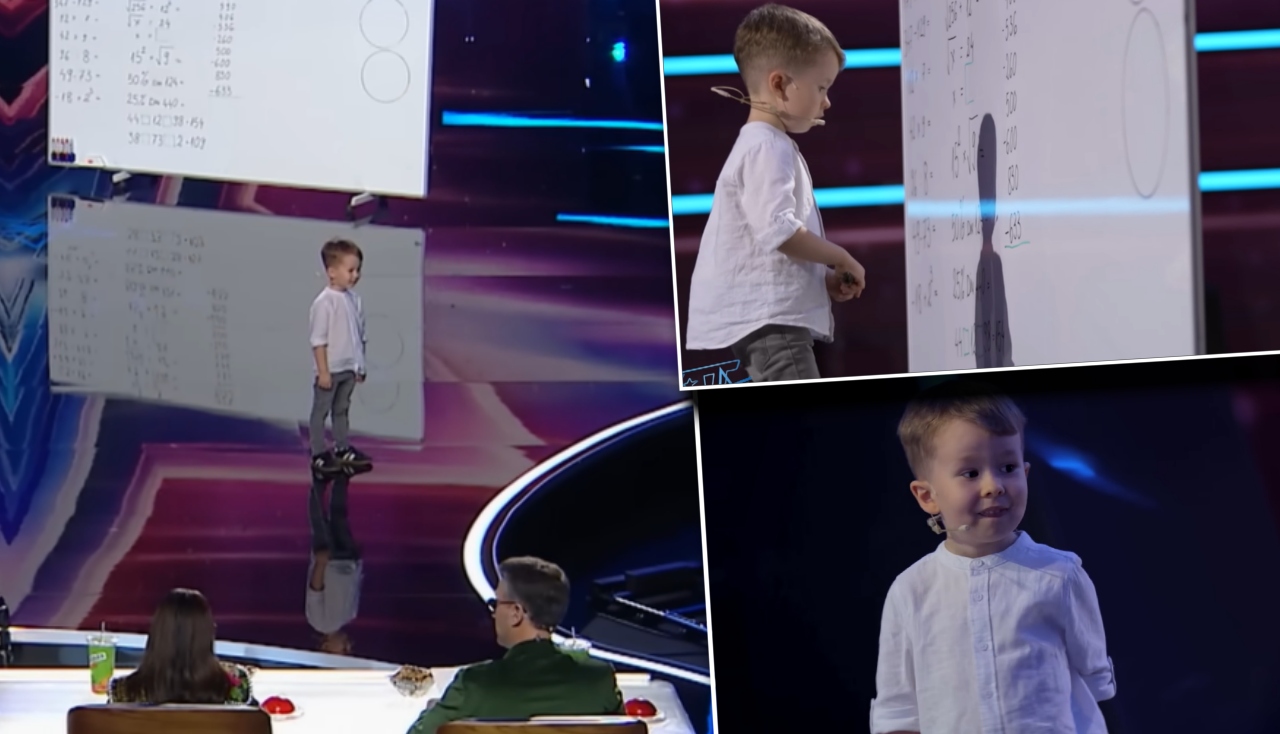 Albert, copilul-geniu care a cucerit jurații de la Românii au Talent cu inteligența sa. La 4 ani face calcule cu radicali și știe codul Morse