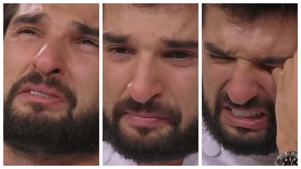 VIDEO Șoc și emoție la ”Chefi la cuțite”. Richard Abou Zaki a plâns în hohote, colegii nu au reușit să-l liniștească. ”Am clacat”