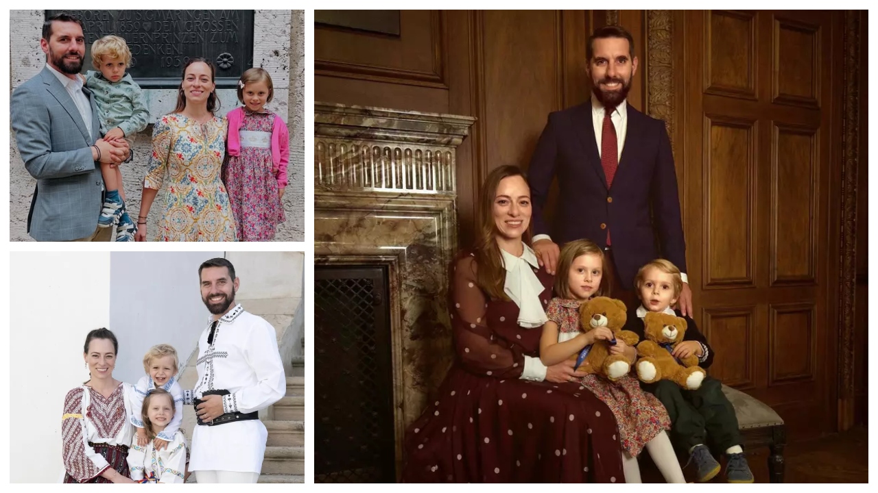 Cum arată copiii Principelui Nicolae al României. Soția lui a dat publicității fotografii cu Maria-Alexandra și Mihai