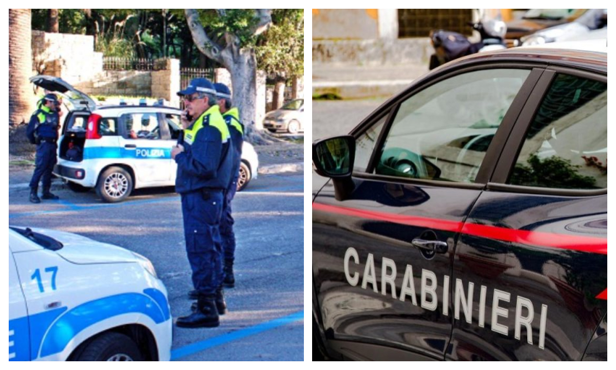 Urmărire ca în filme pe străzile din Italia. Trei români au fugit de poliție cu un BMW după ce au fost prinși la furat. Ce s-a găsit în mașina hoților, oamenii legii au fost surprinși