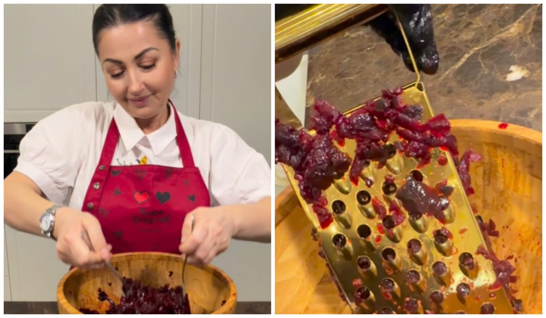 Cum face Gabriela Cristea salata de sfeclă roșie: „Este o rețetă sănătoasă, rapidă și delicioasă”