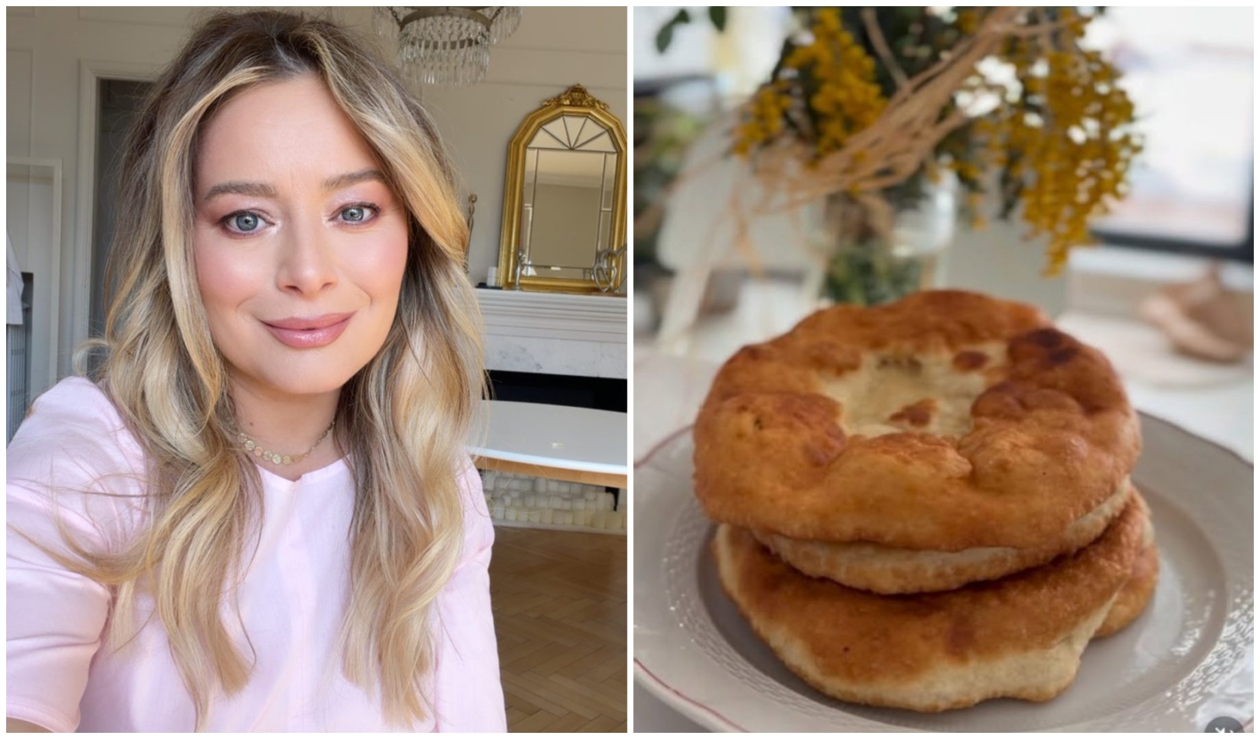 Laura Cosoi a dezvăluit rețeta de scovergi: „Aburinde, ușor dulci, rupte cu mâna și unse cu magiun”