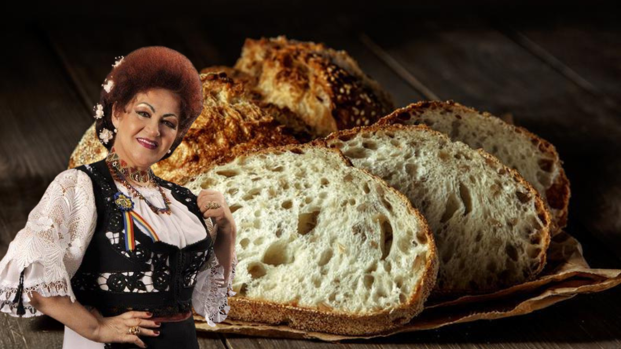 Rețetă de pâine de casă, marca Elena Merișoreanu! Tradiție veche de familie, de peste șase decenii: „E mai bună și mai ieftină decât cea din comerț”