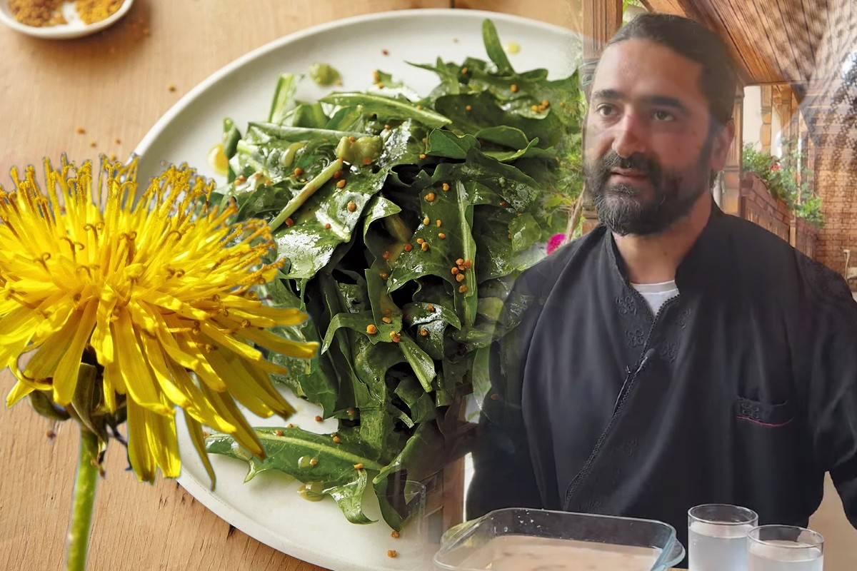 Salată de păpădie mănăstirească, după rețeta fratelui Daniel. Preparatul de post care facilitează eliminarea toxinelor din corp