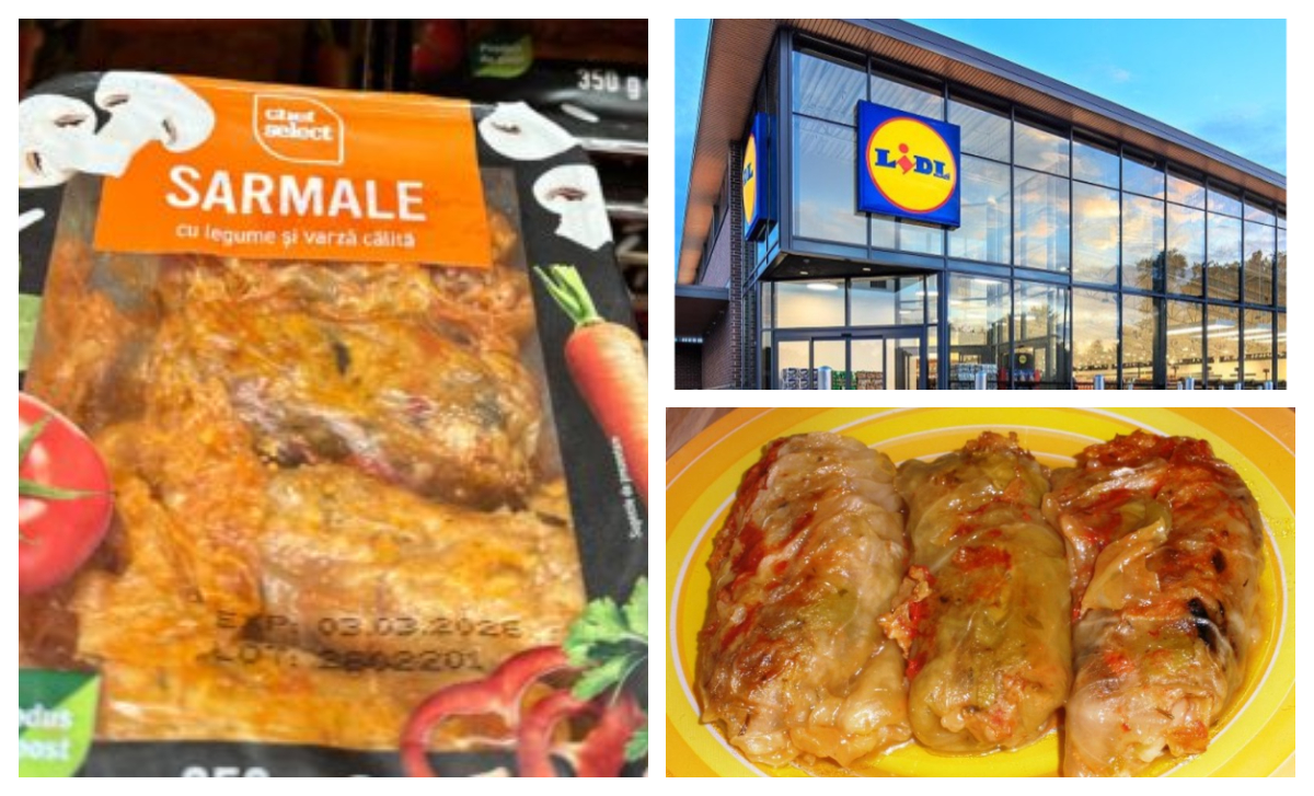 Din ce sunt făcute sarmalele de post de la LIDL. Ce conțin acestea, de fapt