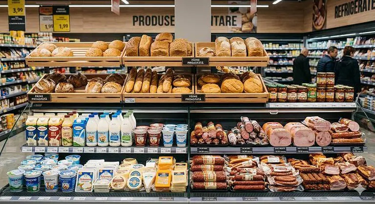 Alimentele se vor scumpi cu până la 10% pe fondul costurilor ridicate cu energia şi transportul. Vicepreședintele ANCMMR: Scăderea consumului va duce la disponibilizări