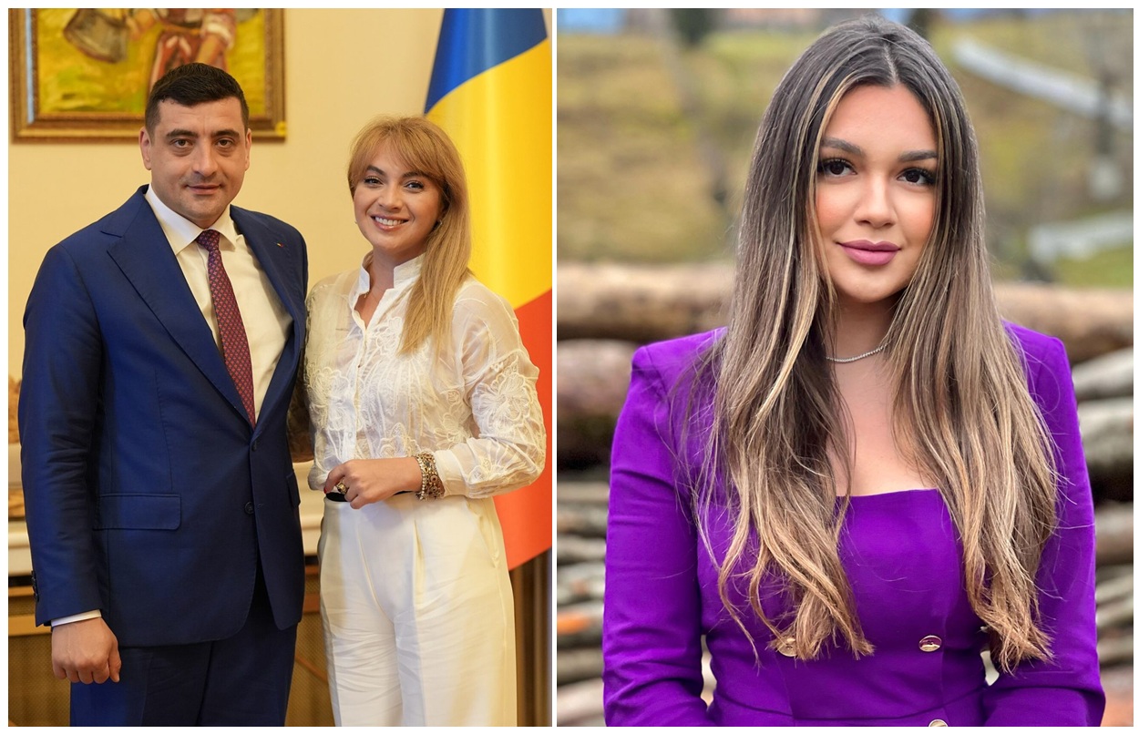 Una-i mama la copil, alta-i pofta inimii? Blonda misterioasă cu care George Simion a plecat în vacanță, în SUA. Colegii din AUR l-au dat de gol pe liderul suveraniștilor