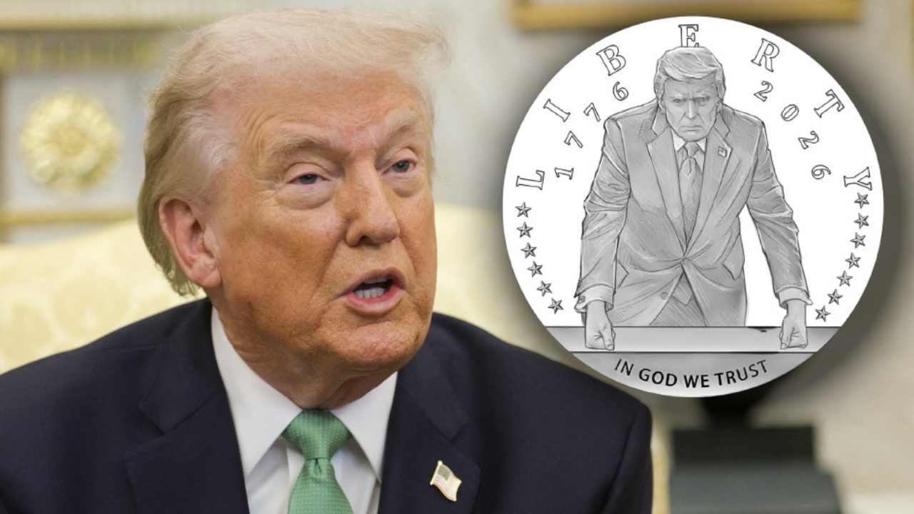 Trezoreria americană dă undă verde pentru baterea unei monede de aur cu Donald Trump