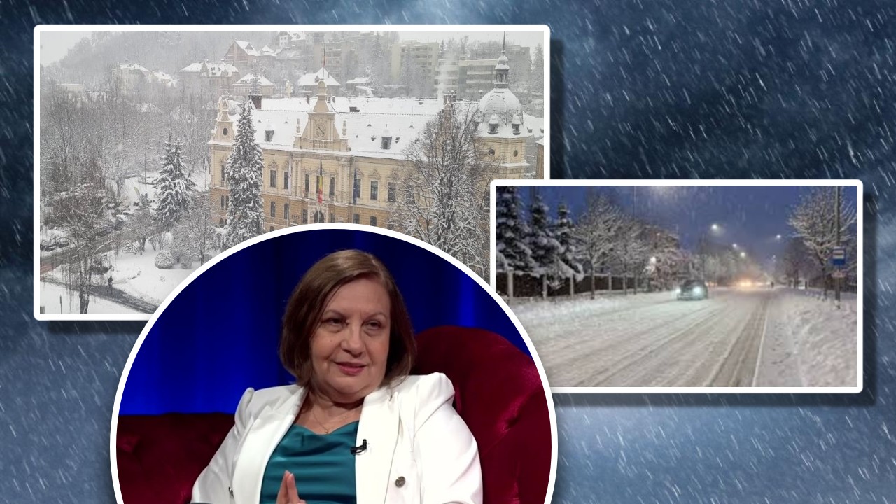 Vremea se schimbă radical în orele următoare. Şefa meteorologilor anunţă clivaj meteo. Elena Mateescu, despre efectele vortexului: „Ploi, lapoviţă şi ninsori”