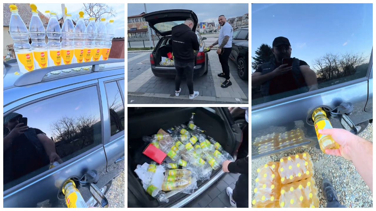 Criza carburanților îi împinge pe români la gesturi extreme. Șoferii au început să facă plinul la mașini cu ulei de floarea-soarelui