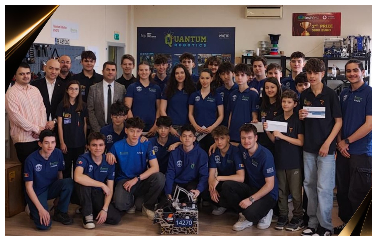 Elevii care au stabilit un record mondial la robotică merg în SUA să reprezinte România. Cine sunt Quantum Robotics