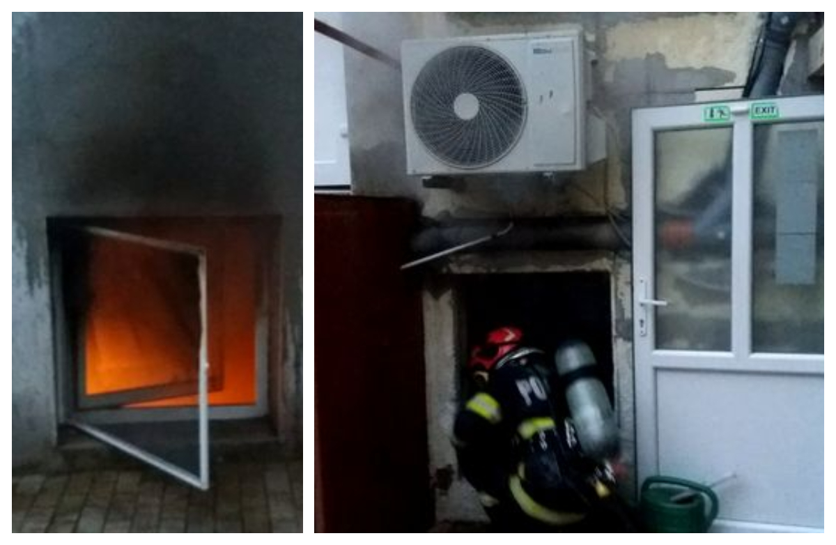 Incendiu la un cămin de bătrâni. Zeci de persoane s-au autoevacuat