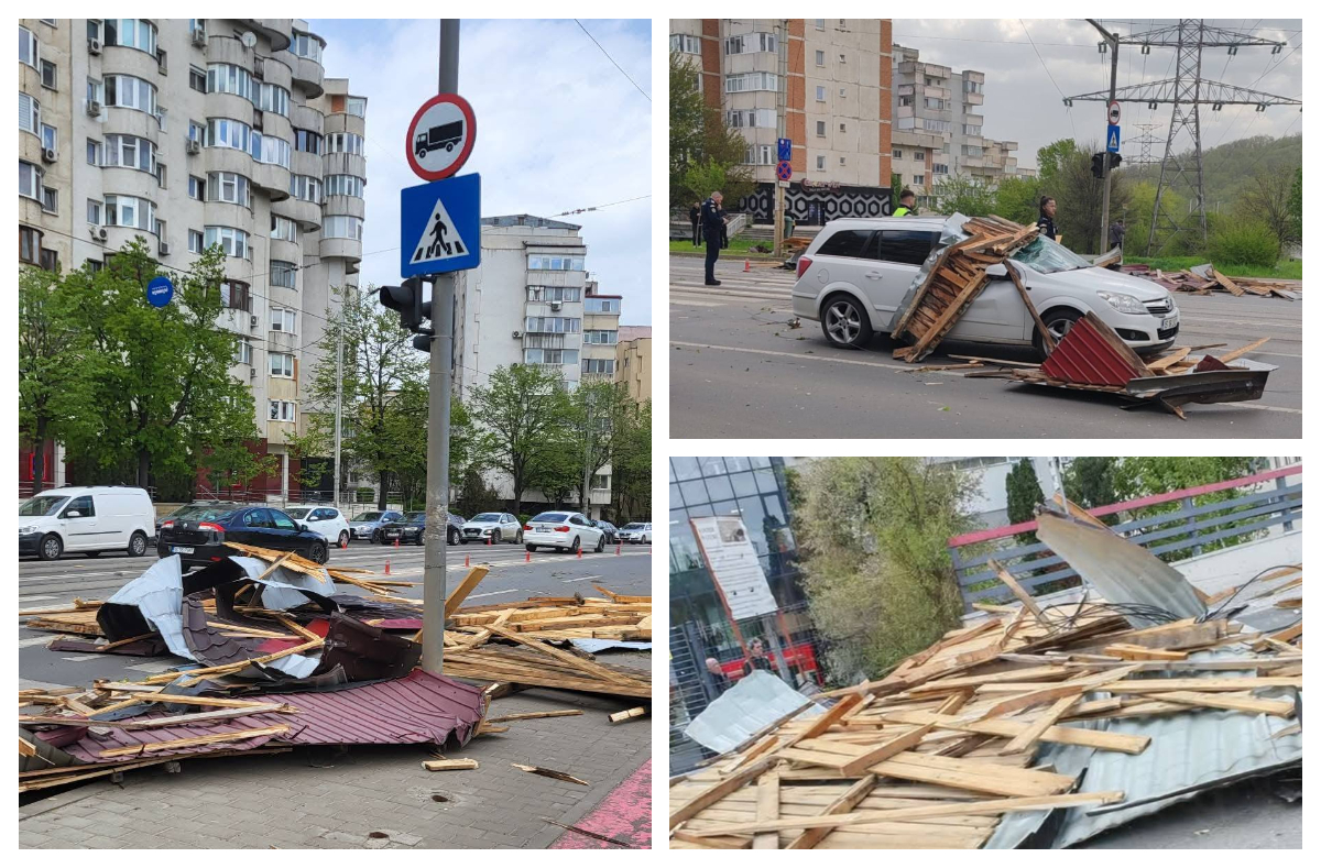 ANM anunţă coduri de vreme rea în toată ţara. Vijeliile fac prăpăd deja în Moldova FOTO şi VIDEO