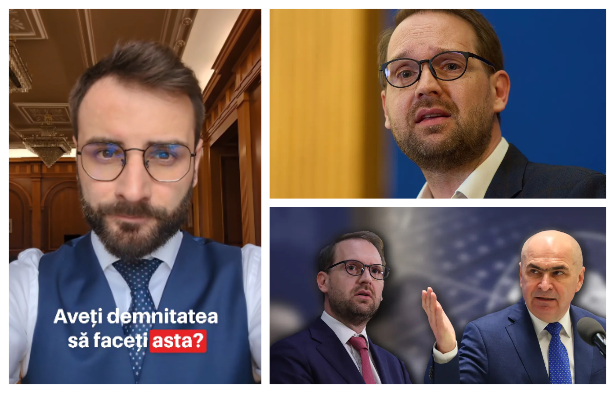 Iulian Lorincz, deputat USR, în martie: „Nici dacă aruncă pe noi cu apă fiartă nu ieşim de la guvernare”/ Dominic Fritz, şeful USR, în aprilie: „Alegeri anticipate, guvern minoritar sau opoziție”