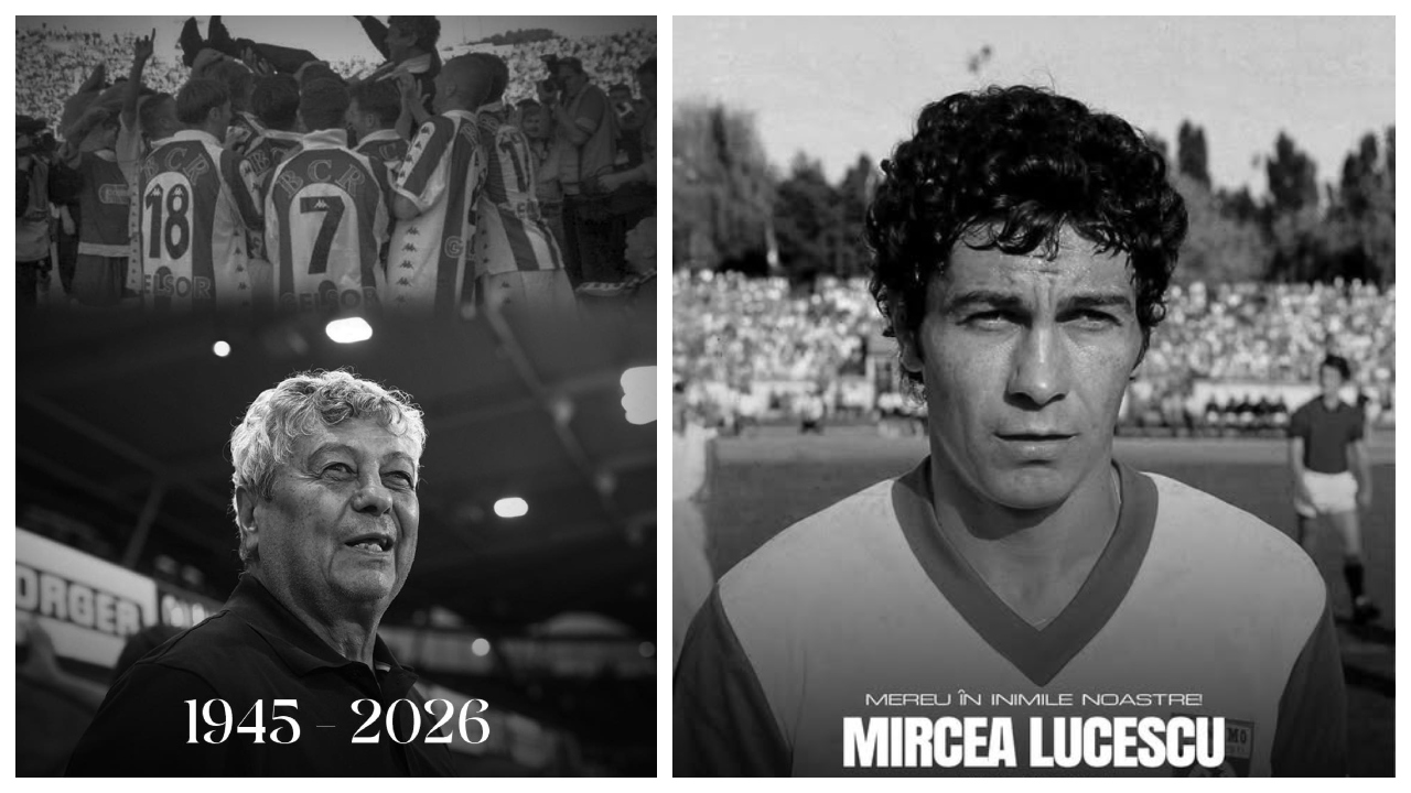 Dinamo și Rapid, mesaje impresionante după moartea lui Mircea Lucescu: ”Cuvintele sunt prea mici pentru un nume atât de mare…”