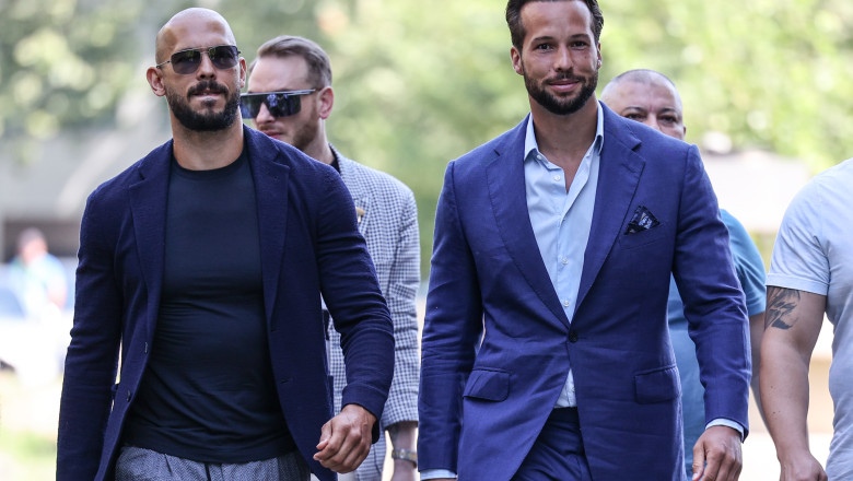 Frații Tate au scăpat definitiv de controlul judiciar. Statul român, bun de plată după 4 ani de procese