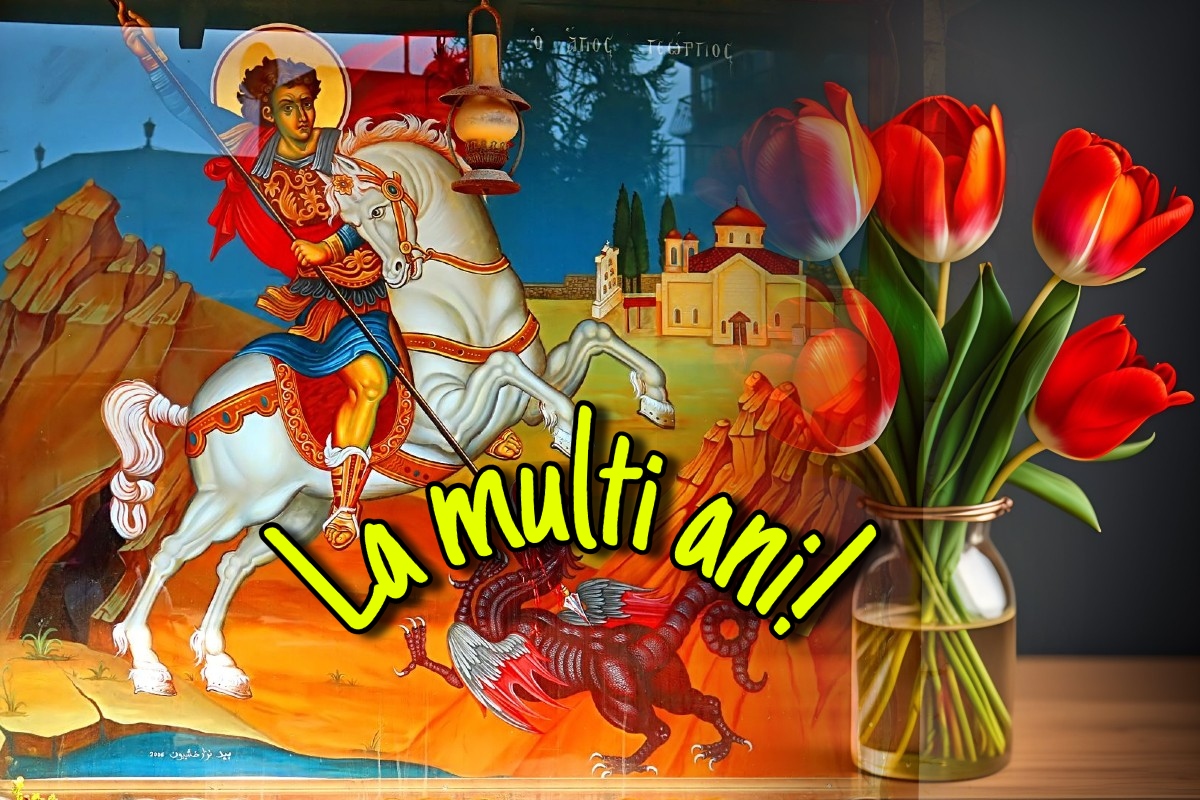 Mesaje și urări de Sfântul Gheorghe 2026. Cuvinte inspirate pe care să le transmiți celor dragi care poartă numele acestui sfânt