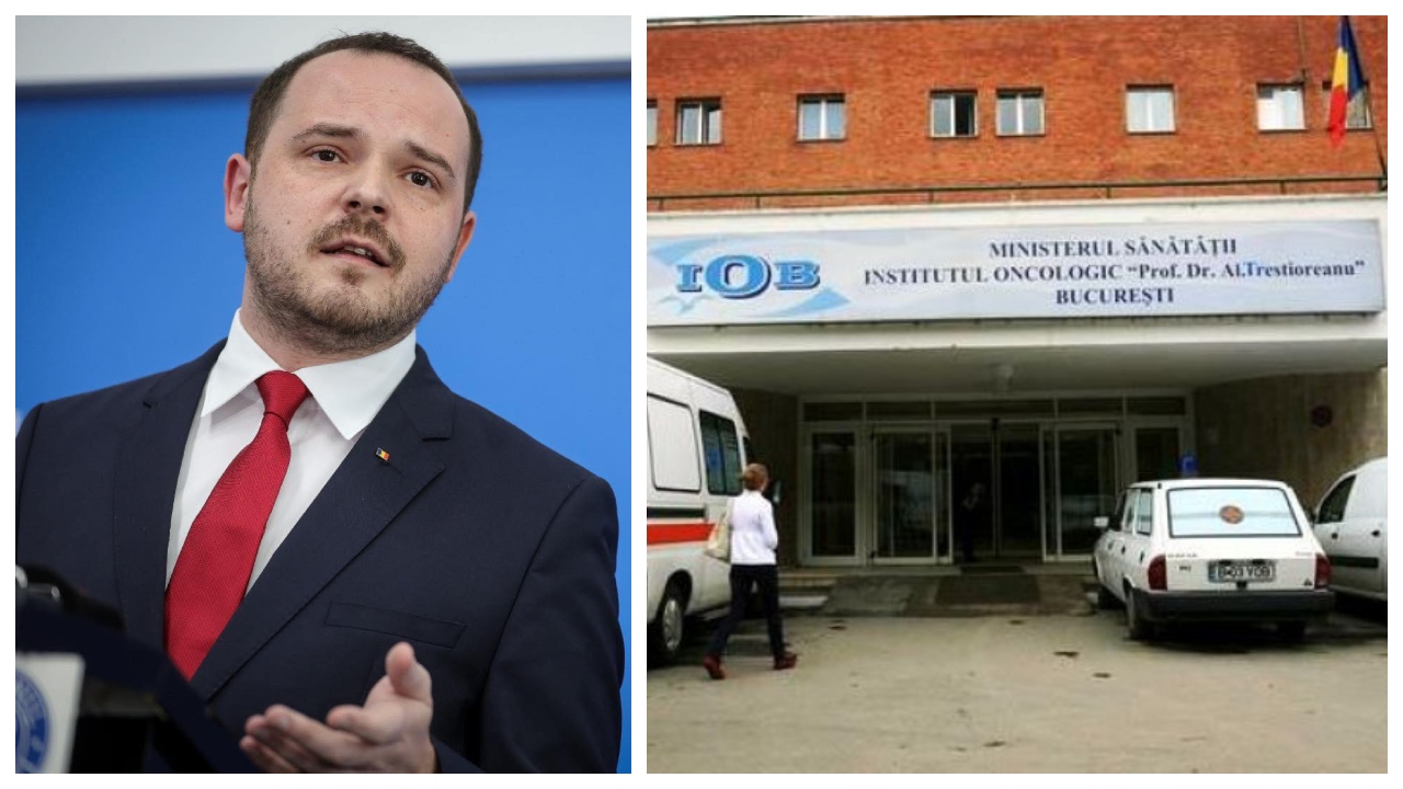 Vigilent și după demisie! Rogobete dispune control la Institutul Oncologic București, pentru chimioterapice ”furate” şi duse la spitalele private