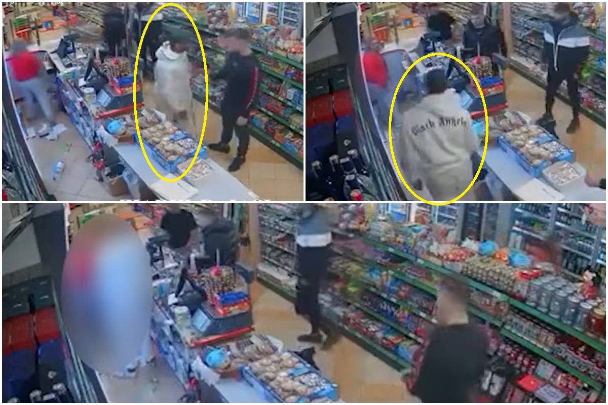 VIDEO Vânzătoare agresată în Iaşi de un client nemulţumit că nu i-a permis să vadă imaginile de pe camerele de supraveghere. Bărbatul a fost arestat preventiv