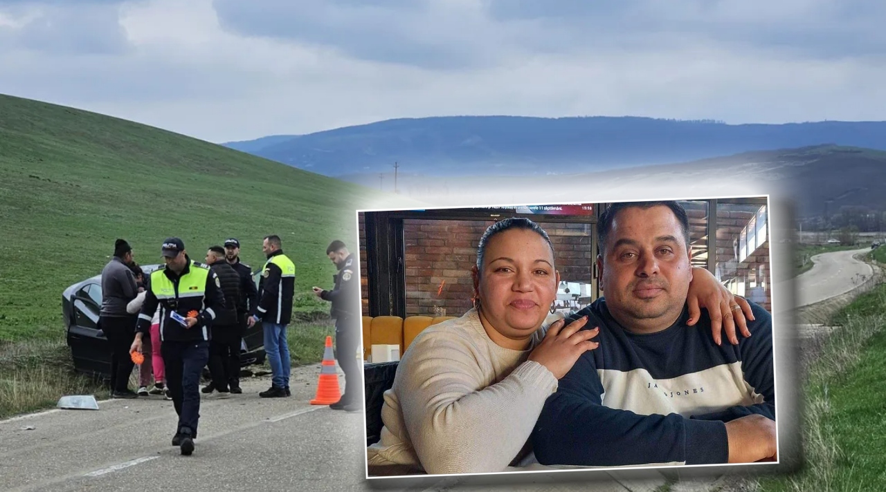 Soția bărbatului decedat în accidentul din Vaslui, răpusă de durere. Femeia a avut nevoie de îngrijiri medicale: „Până când soarta ne unește pe amândoi înapoi, în veci”