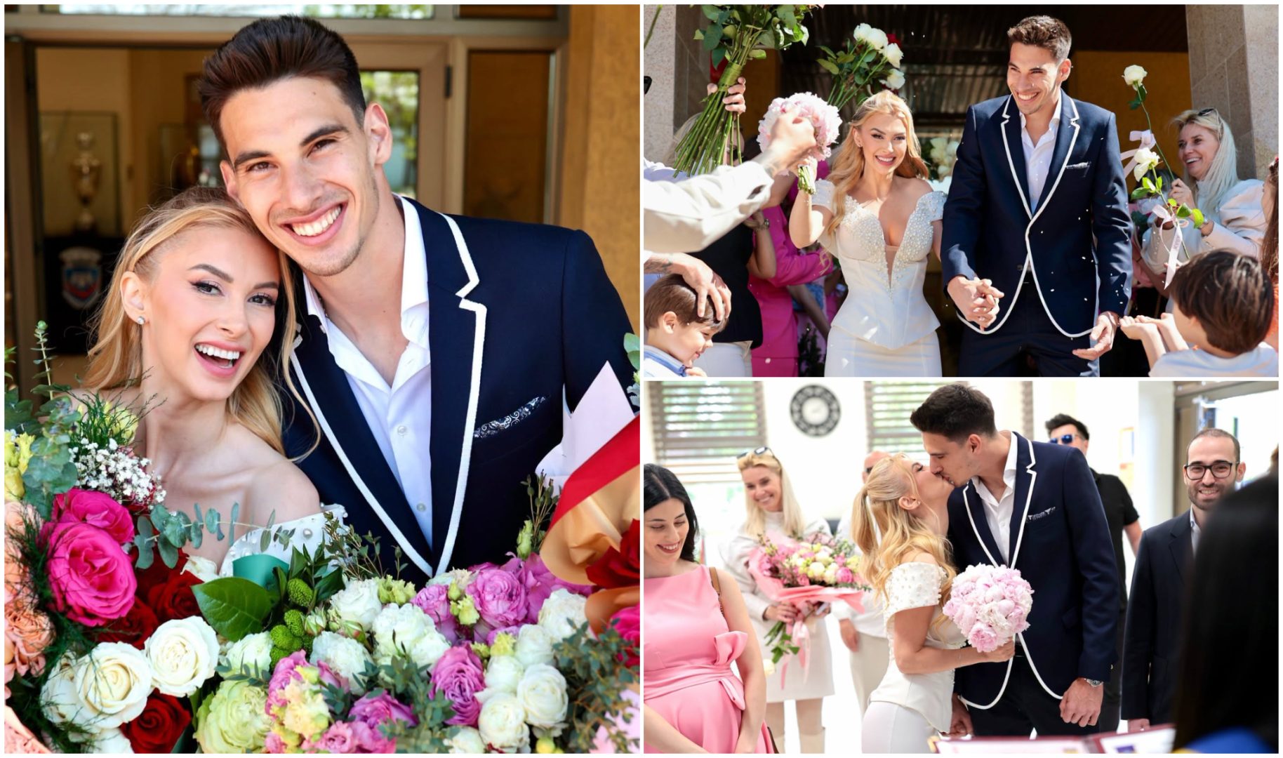 Andreea Bălan, criticată dur pentru ținuta purtată la cununia civilă cu Victor Cornea: „Doamne ferește! Vulgaritatea vestimentară”. Cine a lipsit de la marele eveniment