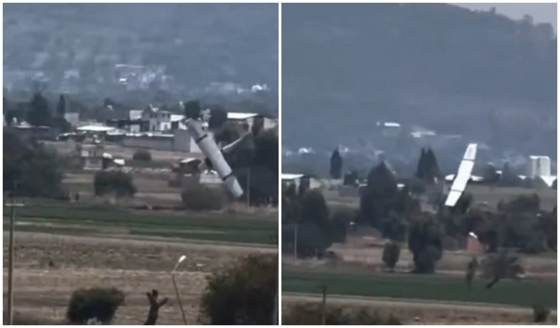 VIDEO Un avion de mici dimensiuni s-a prăbușit în Mexic. Patru persoane au murit